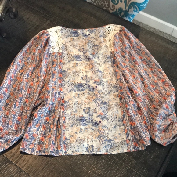Anthropologie HD in Paris peasant blouse - Picture 5 of 5